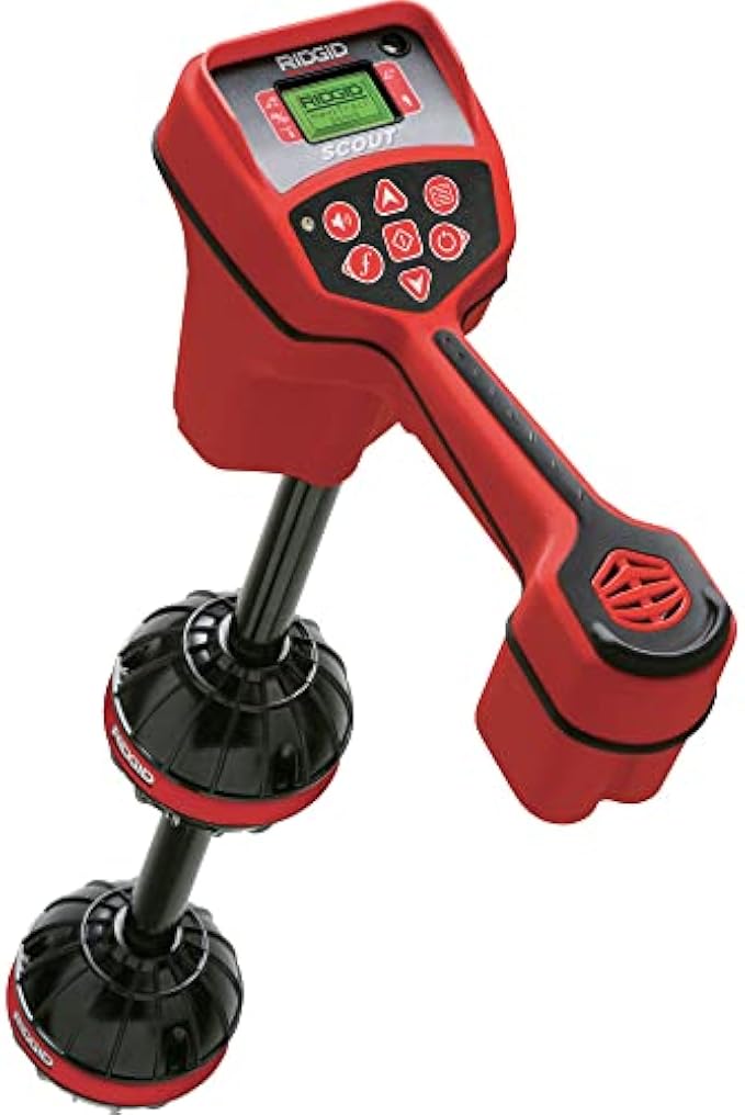 RIDGID 19238 NaviTrack Scout Locator, Underground Pipe Locator and Underground Cable Location Device Small