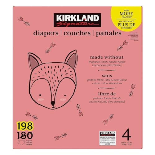 Pañales Y Toallitas Húmedas, Drugstore pañales etapa 4 Marca KIRKLAND (3)