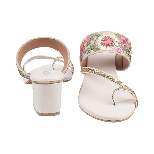 Image of Metro Women Fashion Heel Sandal (32-1745)