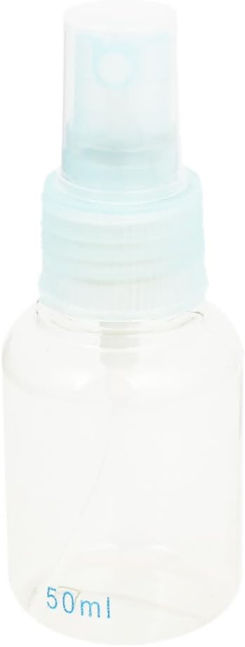 Ruilogod Lady Cosmetic Spray Bottles Perfume Container Light Blue Clear 50ml (id: 822 b9c 953 f34 d9a