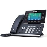 Yealink SIP-T54W telefono IP Nero Cornetta cablata LCD 10 linee Wi-Fi