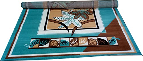 Image of Home Decore Acrylic Carpet for Your Living Room & Drawing Room Aywhere in Your Home (180X240 Green Colour)- 6x8 Feet