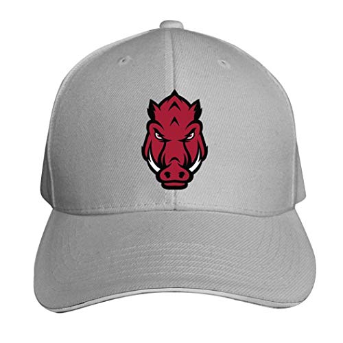 Preisvergleich Produktbild Arkansas Razorbacks Fußballkappe, neutral, verstellbar, Herren, 457PQFX-LXU-1GK, grau, Einheitsgröße
