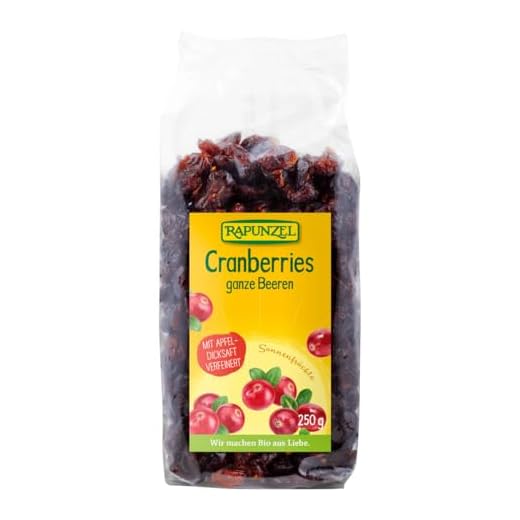 Rapunzel Cranberries, 1er Pack (1 x 250 g) - Bio