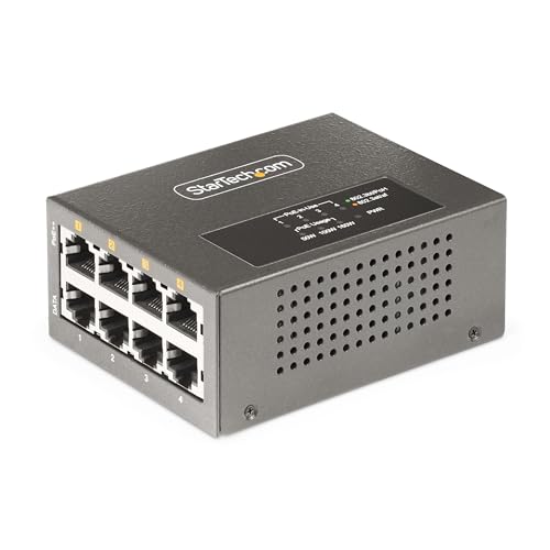 StarTech 4-Port Multi-Gigabit PoE++ Injector