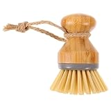Healifty Wooden Kitchen Cleaning Brush Dishwashing Tool for Pots Dishes Versatile Scrubber for All Your Kitchen Needs Natural Wood Design Easy to Use