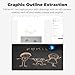 CREALITY FALCON A1 10W Laser Engraver, 80W Enclosed Laser Cutter and Engraver Machine with Air Assist, Smart Camera Positioning, 600mm/s Speed, Smart Material Recognition, Ideal for Wood & Metal