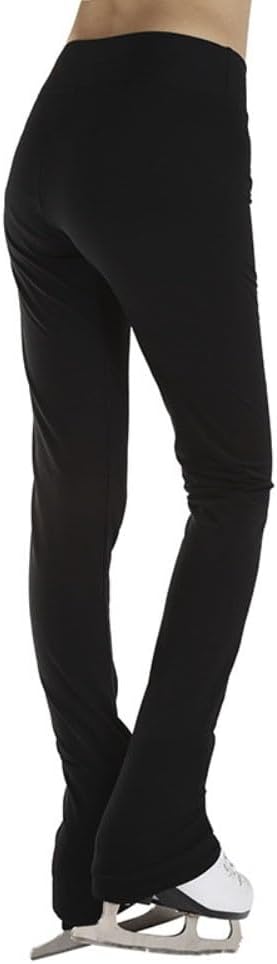 Nylon figure skating pants for kids and adults with soft fleece lining for extra warmth and comfort on ice