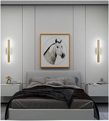 モダンなLEDウォールランプパーソナリティ2ヘッドベッドルームベッドサイドリビングルーム背景壁通路ランプモダンライト、モダンウォール