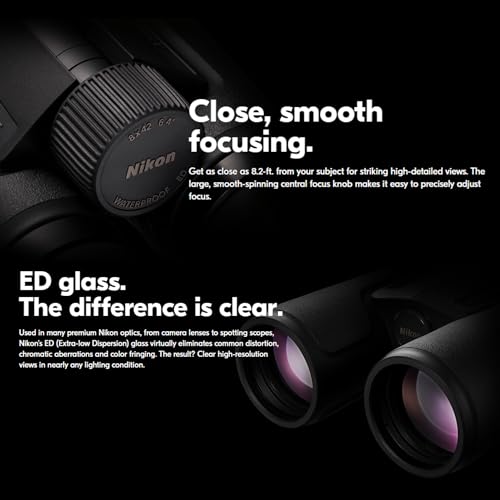Nikon Monarch M5 8x42 Binocular compacto negro miniatura 3