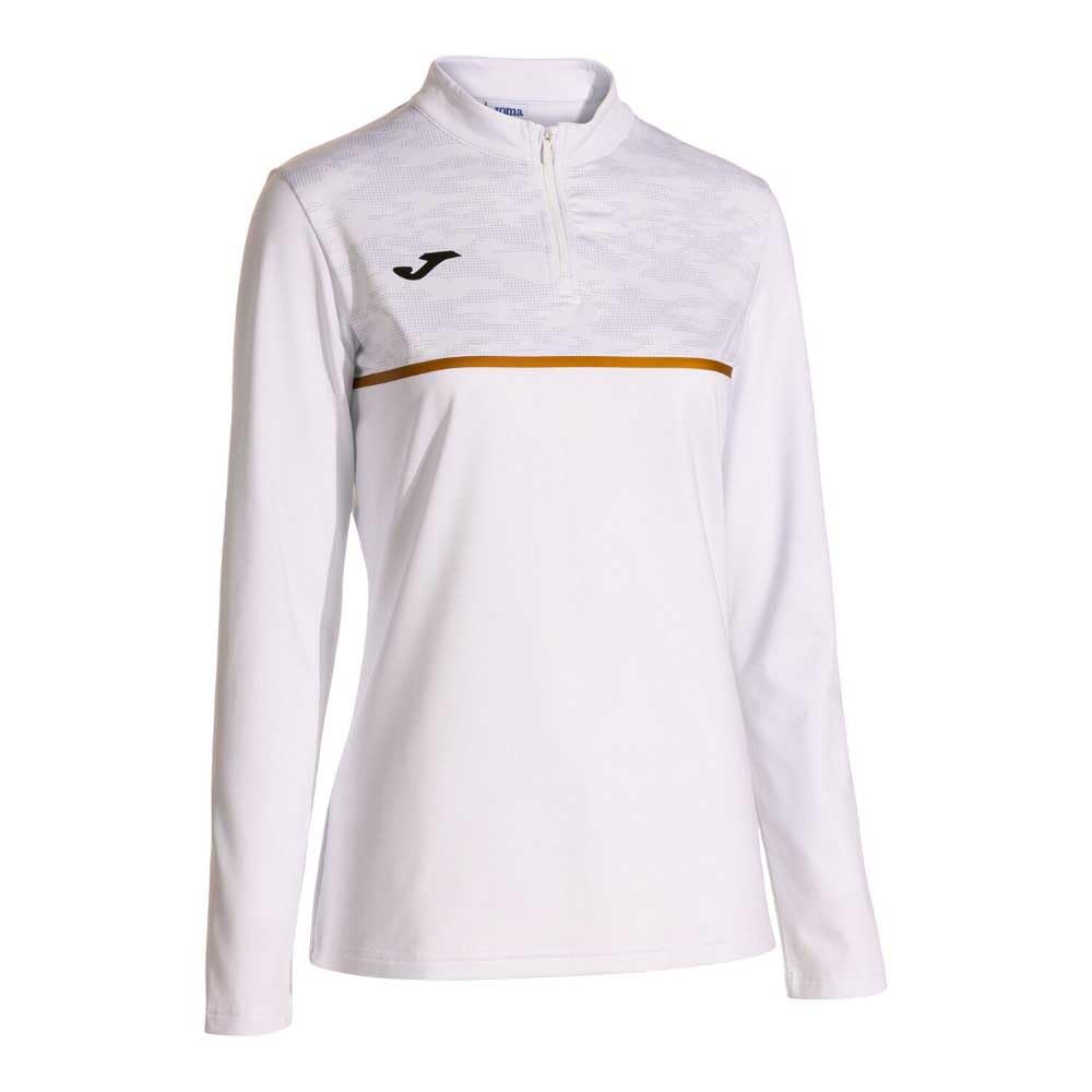 Joma Felpa da Corsa da Donna, 2XS-XL, Maniche Lunghe, con Fodera Termica e Mezza Zip, Ideale per l'allenamento all'aperto, Record III