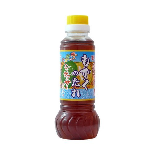 Amazon.co.jp: もずくのたれシークヮーサー果汁入り220ml×3本 マルキン