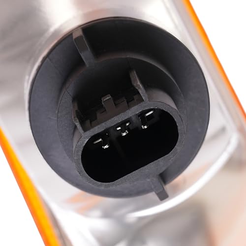 Kuafu GO-4069 Left Turn Signal Light Compatible With 2005-2007 Jeep Liberty Driver Side Signal Lamp Set Corner Side Marker Park Lamps W/Bulb Yellow Lens Plastic (Pc) Replacement thumb #6