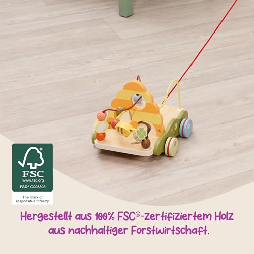 Eichhorn EH Chariot à Tirer pour aider bébé à marcher sans glisser - 5
