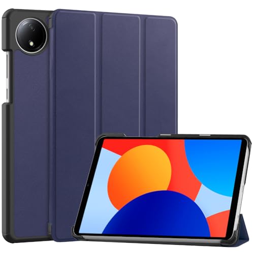 Kepuch Custer �P�[�X �Ή� Redmi Pad SE 8.7, PU���U�[ �y�� �J�o�[ - �u���[
