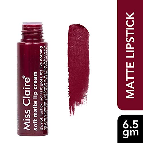 Image of Miss Claire Soft Matte Lip Cream 64, Red, 6.5 Grams, Beige, 6 g