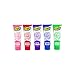 Crayola Bathtub Fingerpaint 5 Color Variety Pack, 3 Ounce Tubes (Bluetiful Blue, Screamin' Green, Radical Red, Flamingo Pink, Royal Purple)