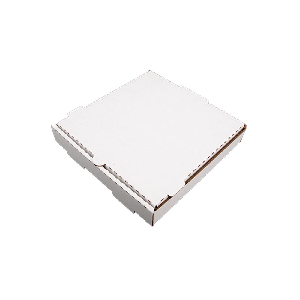 10x10 Pizza Box by SOUTHERN CHAMPION TRAY – 10" x 10", 2.3 kilograms, Corrugated, White, Pack of 50