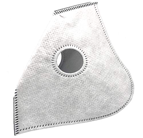 ECO-GEAR Anti Pollution Face Mask Particulate Respirator Protection | Anti Dust, Exhaust Gas, Smoke, Pollen and Fumes | Washable with 3 Filters Indoor and Outdoor