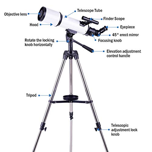 Telescopio Reflector YXCKG 80mm para Astronomía Principiantes miniatura 6