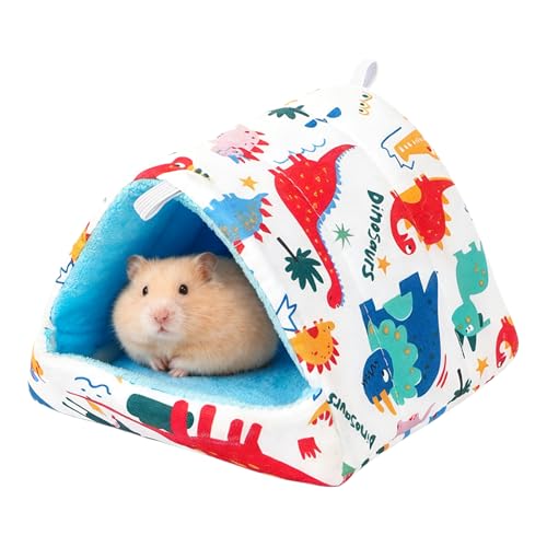 Generisch Cama De Erizo Y Cueva,Cálido Nido De Cama De Animales Pequeños - Hamster Invierno Cálida Casa Dormir,Para Escalar Y Dormir De Chinchilla Enana Erizo Sugar Glider Ardilla