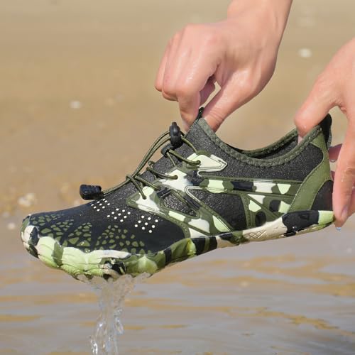 Image of Hike Barefoot Shoes for Women Men Breathable & Non-Slip Athletic Footwear Wide Toe Water Shoes,Designed for Walking,Running&Swimming