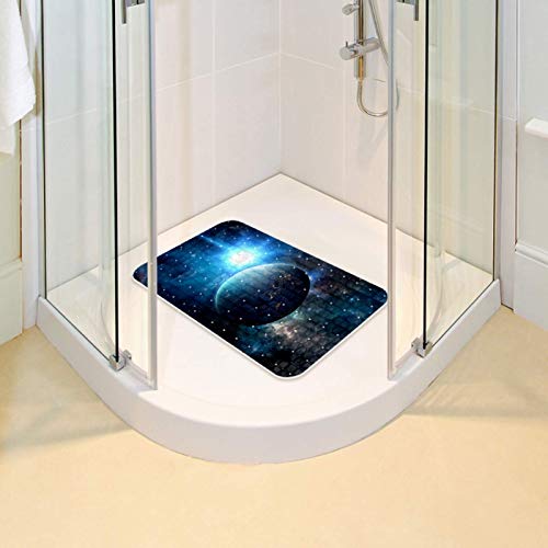 Alfombrillas para bañeras con orificios de drenaje y ventosas Bennigiry 7