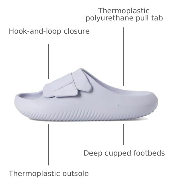Image of Crocs Unisex Adult Mellow Luxe Recovery Slide Sandals
