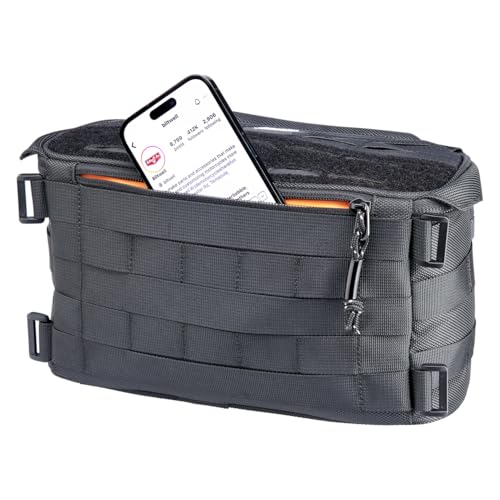 Biltwell Exfil-7 2.0 Bolsa para Motocicleta - Bolsa Universal para Elevadores de Manubrio y Horquilla Delantera, Compatible con Motocicletas Touring y Cruiser miniatura 5