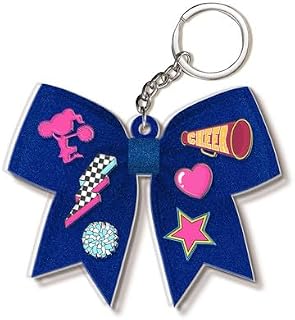 Acrylic Shaker Keychain, Cute Backpack Ornament, Car Accessories Funny
