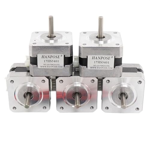 Moteur pas à pas Nema17 contre les pertes de pas en impression 3D, lot 5 pièces 17HS3401-D