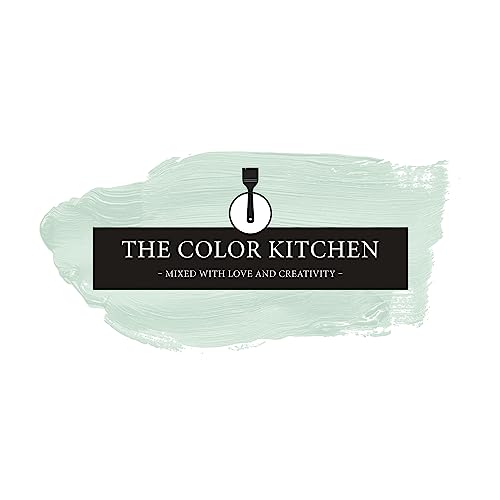 Livingwalls THE COLOR KITCHEN helle Wandfarbe - Malerfarbe für Wohnzimmer und Schlafzimmer - matte Innenfarbe in Grün - 5l Deckfarbe in TCK3000