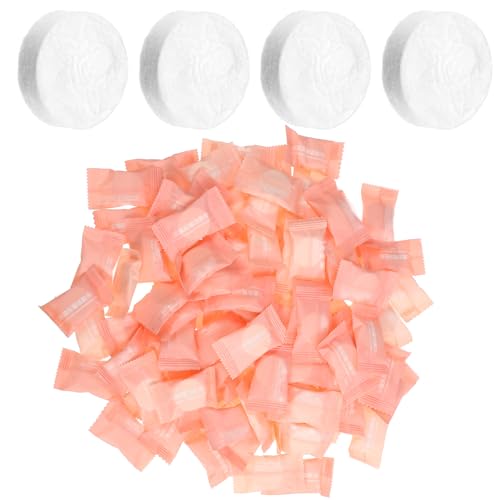 UKCOCO 100Piezas Toallas Faciales Desechables Comprimidas de Toallas de Viaje y Camping y Emergencias