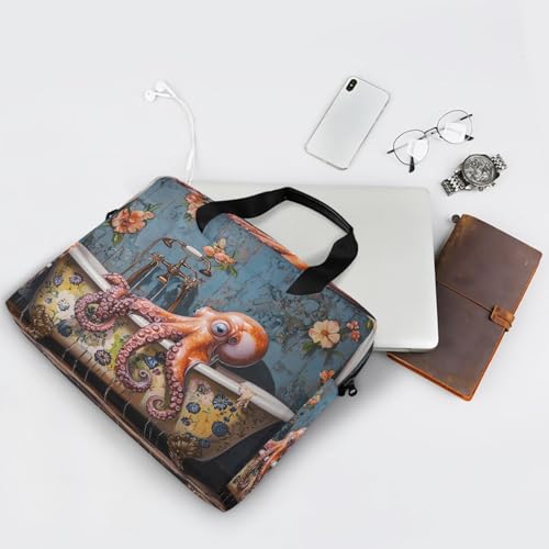 Bolso para laptop 15.6 pulgadas con asa y correa miniatura 7