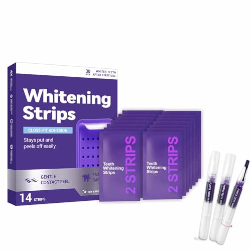 Bandes De Blanchiment Des Dents Violettes, Bandes AntidéRapantes Douces, Bandes De Blanchiment Violettes Pour ProtéGer Les Dents Et éLiminer Les Taches (B)