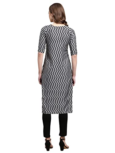 Image of Pinkmint Women's Crepe Digital Print Straight Kurta [Pack of 6] (CKE-329-353-330-333-341-343)
