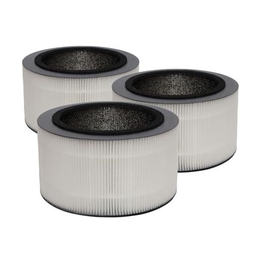 Filtres de rechange K PUREBURG BAPF160 compatibles purificateur d'air Bionaire BAP9360W (3 pièces)