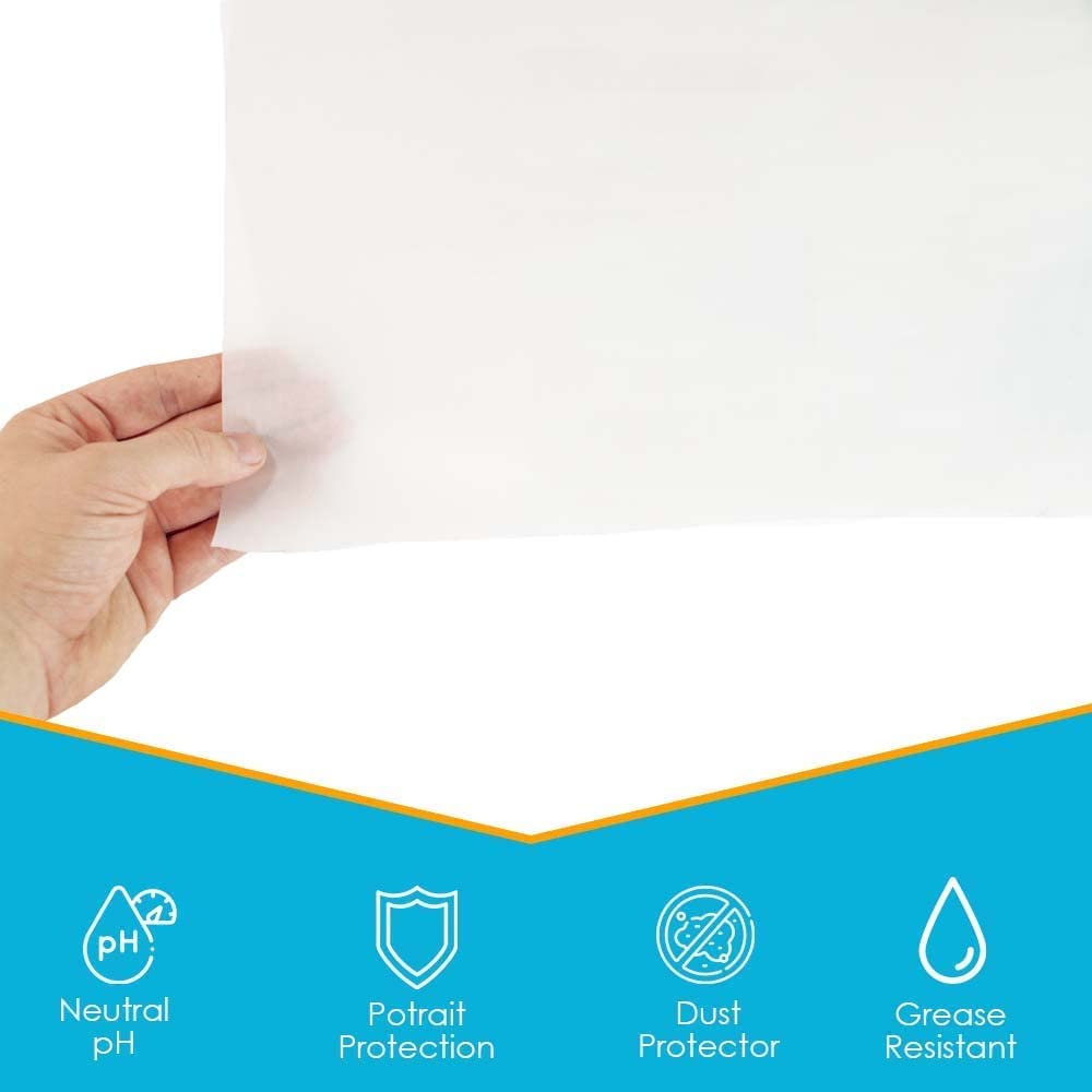 Amazon.co.jp: グラシンペーパーロール無酸ティッシュアートワーク収納