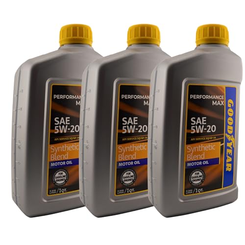 Aceite para motor 5W-20 Goodyear Pack de 3 cuartos miniatura 1