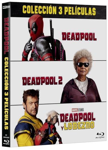 Deadpool 1+2+3 (Blu-ray) Pack 3 Peliculas