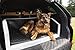 Autohundebett Reisebett Hundebett für Kofferraum Transportsystem 100x70cm (Farbe: schwarz)