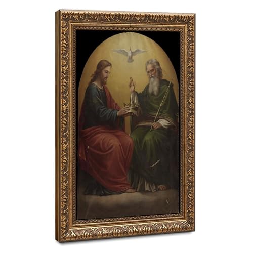 Impression sur toile Holy Trinity par Max Furst | Cadre mural 30x45 cm