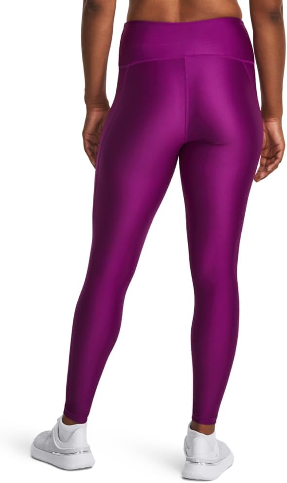 Under Armour Womens HeatGear Armour High Waisted Pocketed No-Slip Leggings - Image 2