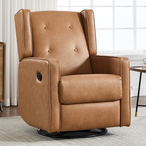 CANMOV Swivel Rocker Recliner Nursery Glider Chair