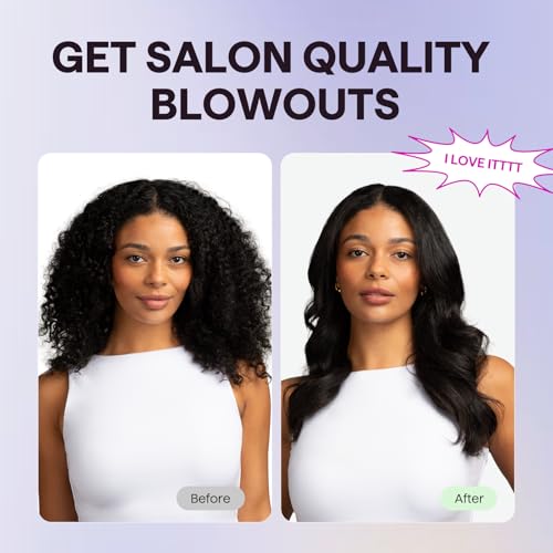 Wavytalk Updated Version Thermal Brush for Blowout Look, Blowout Express 1.5 Inch Ionic Thermal Round Brush Makes Hair Smoother Get Natural Curls,... - Image 4