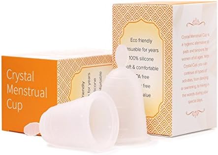Crystal Menstrual Cup Set of 2 - Large (Just Launched)