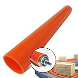 Ultimation Industries Urethane Conveyor Roller Covers – Polyurethane Cover for Heavy Duty Gravity Rollers, Wear-Resistant, Anti-Scratching, Quieter Operation – 1.9