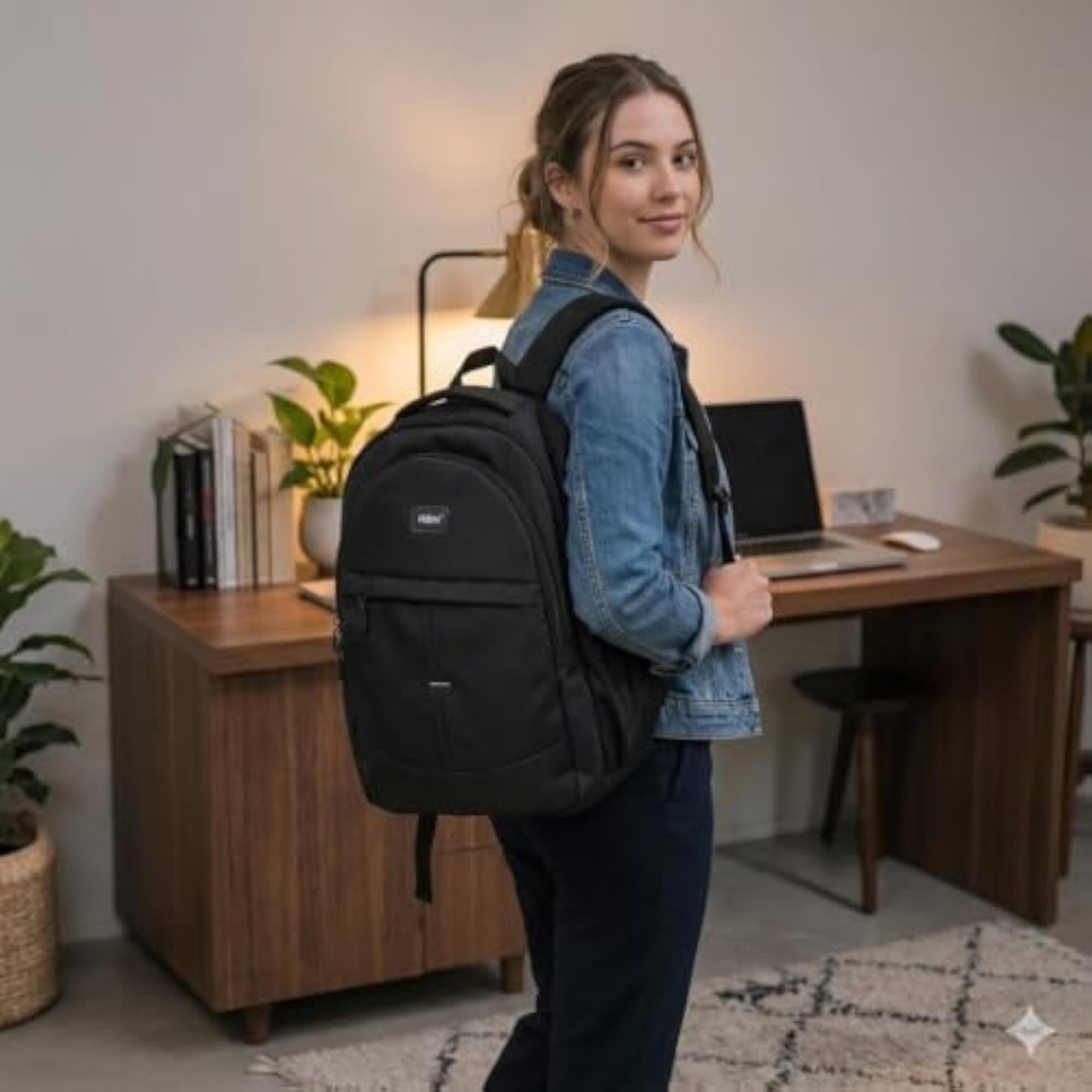 Water Resistant Laptop Backpack for Men & Women, 35L