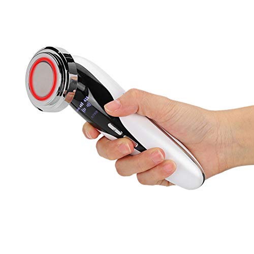 Máquina de lifting facial, massageador de vibração, máquina de apertar a pele recarregável, EMS mass