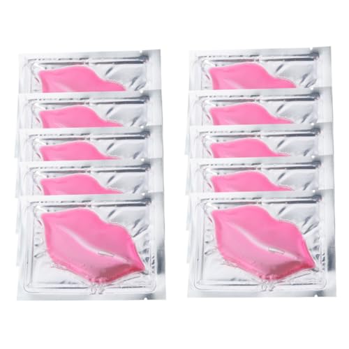 AUTSUPPL Collagen Lip Mask 15Pcs Exfoliating Hydrating Lip Care Mask Daily Use Nourishing Repair and Smoothing Effect